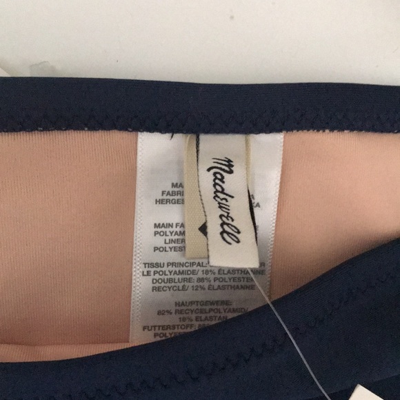 Madewell Second Wave Classic Bikini Bottom NWT - Picture 4 of 5